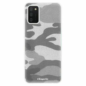 Odolné silikonové pouzdro iSaprio - Gray Camuflage 02 - Samsung Galaxy A02s obraz