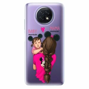 Odolné silikonové pouzdro iSaprio - Mama Mouse Brunette and Girl - Xiaomi Redmi Note 9T obraz