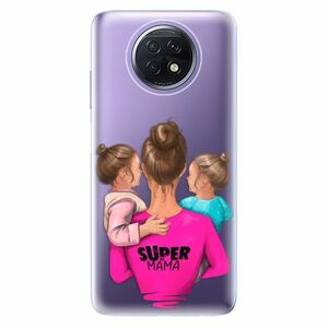 Odolné silikonové pouzdro iSaprio - Super Mama - Two Girls - Xiaomi Redmi Note 9T obraz
