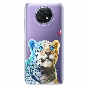 Odolné silikonové pouzdro iSaprio - Leopard With Butterfly - Xiaomi Redmi Note 9T obraz