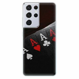 Odolné silikonové pouzdro iSaprio - Poker - Samsung Galaxy S21 Ultra obraz