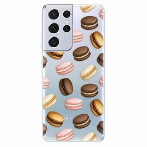 Odolné silikonové pouzdro iSaprio - Macaron Pattern - Samsung Galaxy S21 Ultra obraz