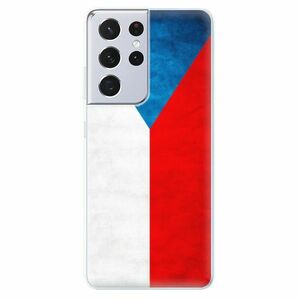 Odolné silikonové pouzdro iSaprio - Czech Flag - Samsung Galaxy S21 Ultra obraz