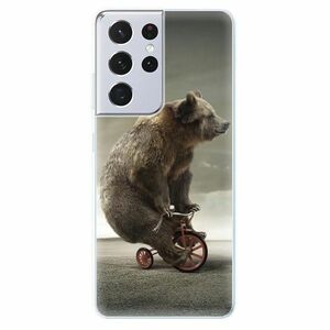 Odolné silikonové pouzdro iSaprio - Bear 01 - Samsung Galaxy S21 Ultra obraz
