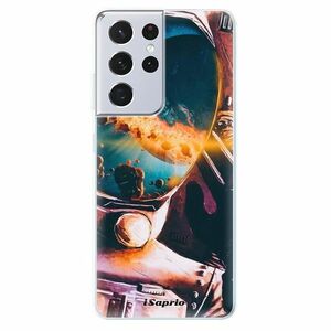 Odolné silikonové pouzdro iSaprio - Astronaut 01 - Samsung Galaxy S21 Ultra obraz