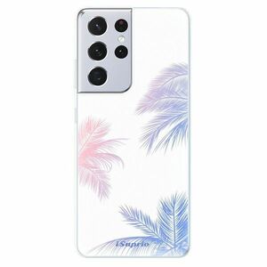 Odolné silikonové pouzdro iSaprio - Digital Palms 10 - Samsung Galaxy S21 Ultra obraz