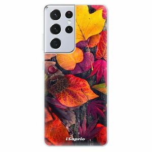 Odolné silikonové pouzdro iSaprio - Autumn Leaves 03 - Samsung Galaxy S21 Ultra obraz
