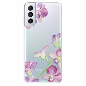 Odolné silikonové pouzdro iSaprio - Purple Orchid - Samsung Galaxy S21+ obraz