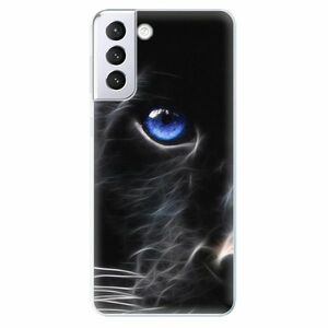 Odolné silikonové pouzdro iSaprio - Black Puma - Samsung Galaxy S21+ obraz