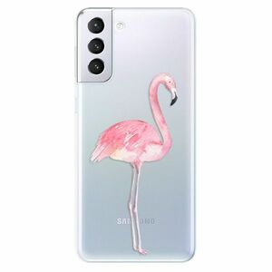Odolné silikonové pouzdro iSaprio - Flamingo 01 - Samsung Galaxy S21+ obraz