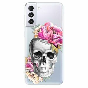 Odolné silikonové pouzdro iSaprio - Pretty Skull - Samsung Galaxy S21+ obraz