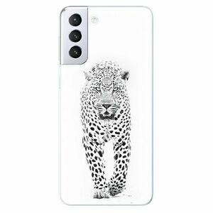 Odolné silikonové pouzdro iSaprio - White Jaguar - Samsung Galaxy S21+ obraz