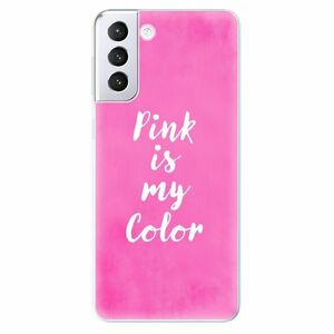Odolné silikonové pouzdro iSaprio - Pink is my color - Samsung Galaxy S21+ obraz
