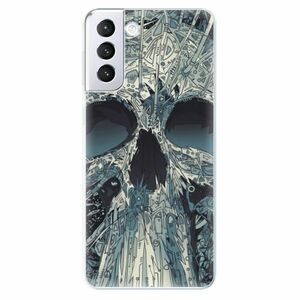 Odolné silikonové pouzdro iSaprio - Abstract Skull - Samsung Galaxy S21+ obraz