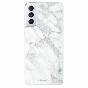 Odolné silikonové pouzdro iSaprio - SilverMarble 14 - Samsung Galaxy S21+ obraz