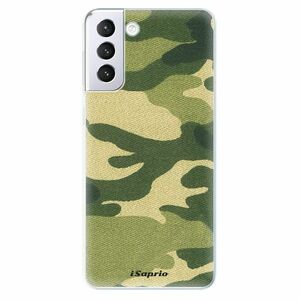 Odolné silikonové pouzdro iSaprio - Green Camuflage 01 - Samsung Galaxy S21+ obraz