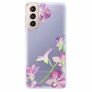 Odolné silikonové pouzdro iSaprio - Purple Orchid - Samsung Galaxy S21 obraz