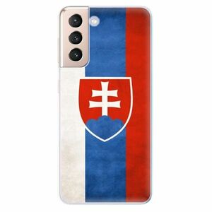 Odolné silikonové pouzdro iSaprio - Slovakia Flag - Samsung Galaxy S21 obraz
