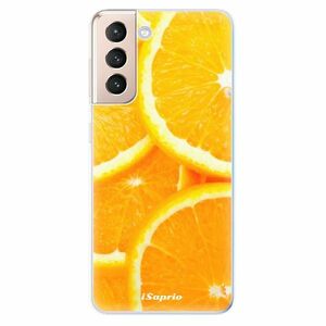 Odolné silikonové pouzdro iSaprio - Orange 10 - Samsung Galaxy S21 obraz