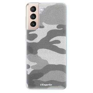 Odolné silikonové pouzdro iSaprio - Gray Camuflage 02 - Samsung Galaxy S21 obraz