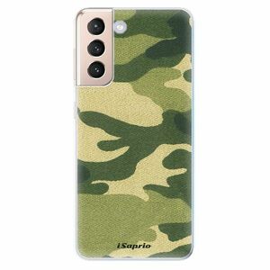 Odolné silikonové pouzdro iSaprio - Green Camuflage 01 - Samsung Galaxy S21 obraz