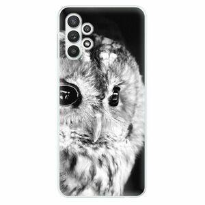 Odolné silikonové pouzdro iSaprio - BW Owl - Samsung Galaxy A32 5G obraz