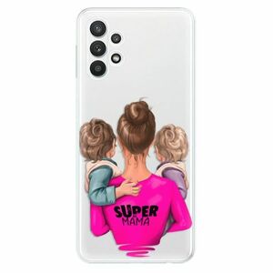 Odolné silikonové pouzdro iSaprio - Super Mama - Two Boys - Samsung Galaxy A32 5G obraz