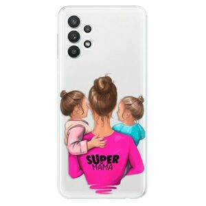 Odolné silikonové pouzdro iSaprio - Super Mama - Two Girls - Samsung Galaxy A32 5G obraz
