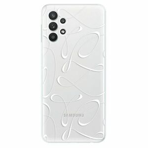 Odolné silikonové pouzdro iSaprio - Fancy - white - Samsung Galaxy A32 5G obraz