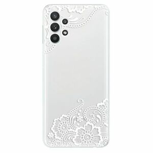 Odolné silikonové pouzdro iSaprio - White Lace 02 - Samsung Galaxy A32 5G obraz