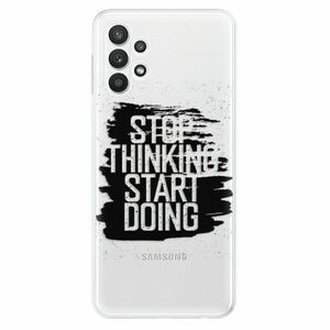 Odolné silikonové pouzdro iSaprio - Start Doing - black - Samsung Galaxy A32 5G obraz