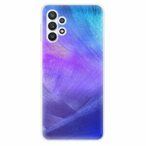 Odolné silikonové pouzdro iSaprio - Purple Feathers - Samsung Galaxy A32 5G obraz