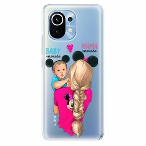 Odolné silikonové pouzdro iSaprio - Mama Mouse Blonde and Boy - Xiaomi Mi 11 obraz