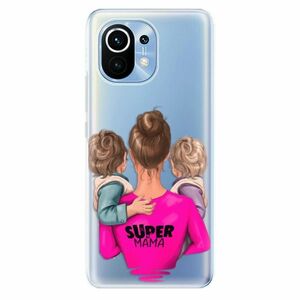 Odolné silikonové pouzdro iSaprio - Super Mama - Two Boys - Xiaomi Mi 11 obraz