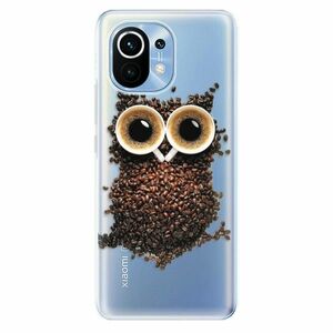 Odolné silikonové pouzdro iSaprio - Owl And Coffee - Xiaomi Mi 11 obraz