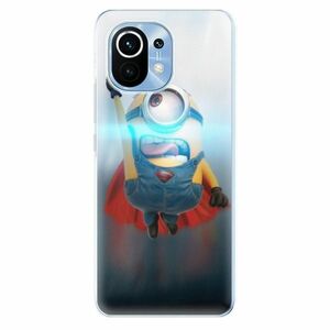 Odolné silikonové pouzdro iSaprio - Mimons Superman 02 - Xiaomi Mi 11 obraz