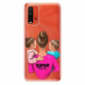 Odolné silikonové pouzdro iSaprio - Super Mama - Two Girls - Xiaomi Redmi 9T obraz