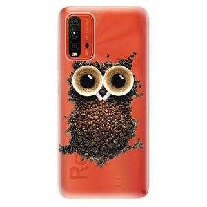 Odolné silikonové pouzdro iSaprio - Owl And Coffee - Xiaomi Redmi 9T obraz