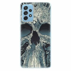 Odolné silikonové pouzdro iSaprio - Abstract Skull - Samsung Galaxy A72 obraz
