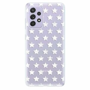 Odolné silikonové pouzdro iSaprio - Stars Pattern - white - Samsung Galaxy A52/A52 5G obraz