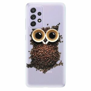 Odolné silikonové pouzdro iSaprio - Owl And Coffee - Samsung Galaxy A52/A52 5G obraz