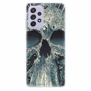 Odolné silikonové pouzdro iSaprio - Abstract Skull - Samsung Galaxy A52/A52 5G obraz