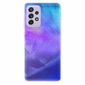 Odolné silikonové pouzdro iSaprio - Purple Feathers - Samsung Galaxy A52/A52 5G obraz