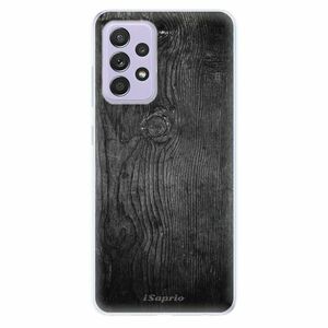 Odolné silikonové pouzdro iSaprio - Black Wood 13 - Samsung Galaxy A52/A52 5G obraz