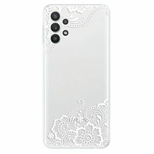 Odolné silikonové pouzdro iSaprio - White Lace 02 - Samsung Galaxy A32 obraz
