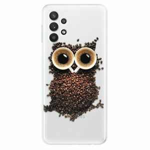 Odolné silikonové pouzdro iSaprio - Owl And Coffee - Samsung Galaxy A32 obraz
