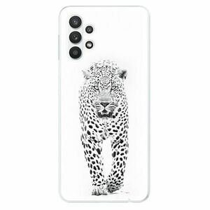 Odolné silikonové pouzdro iSaprio - White Jaguar - Samsung Galaxy A32 obraz