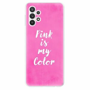 Odolné silikonové pouzdro iSaprio - Pink is my color - Samsung Galaxy A32 obraz