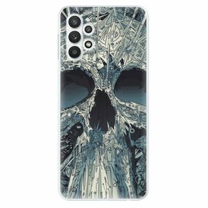 Odolné silikonové pouzdro iSaprio - Abstract Skull - Samsung Galaxy A32 obraz