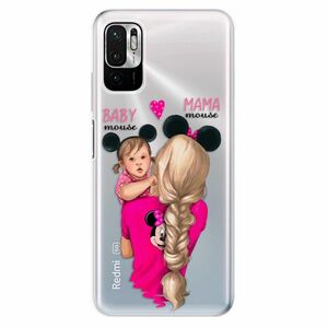Odolné silikonové pouzdro iSaprio - Mama Mouse Blond and Girl - Xiaomi Redmi Note 10 5G obraz